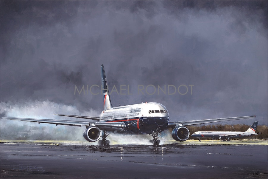 British Airways Boeing 767 Painting for sale