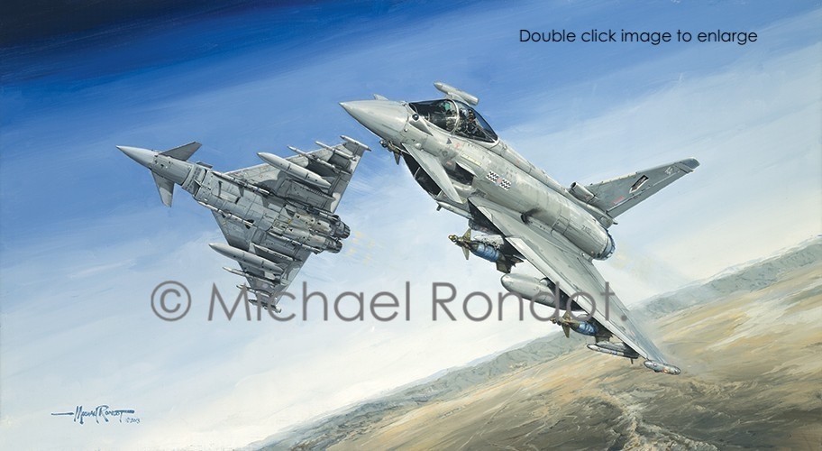 RAF Eurofighter TYPHOON fighter