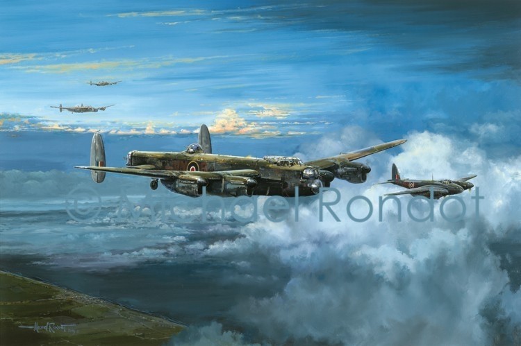 Bomber Command. AVRO Lancaster and DH Mosquito