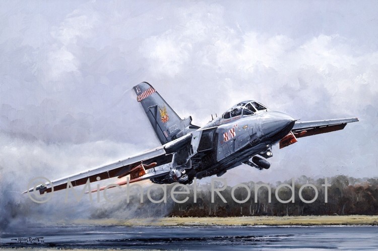 Tornado F3. Firebird, 56 Squadron