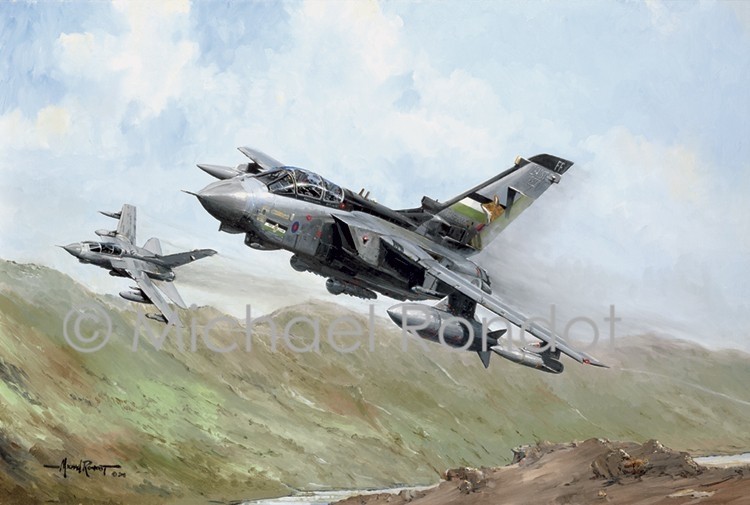 Tornado GR4. 12 Squadron. Leads The Field