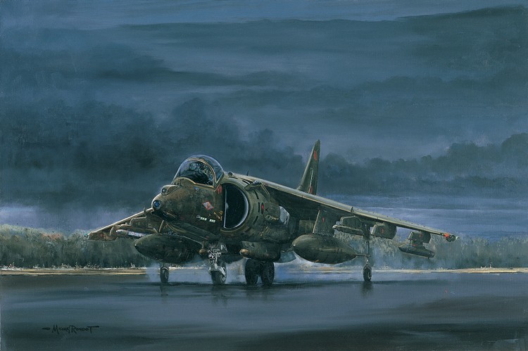 Night Attack HARRIER JUMP JET