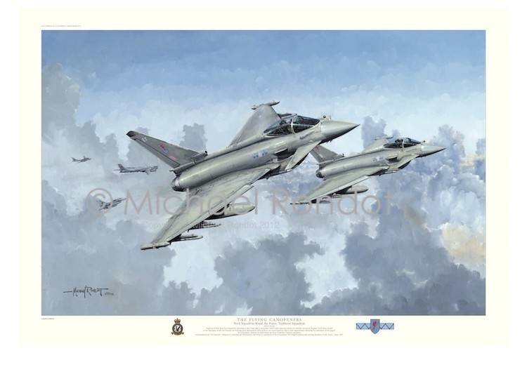 Eurofighter Typhoon FGR4 - The Flying Canopeners