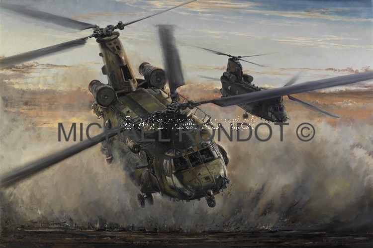 By Day, By Night. Chinook 7 Squadron