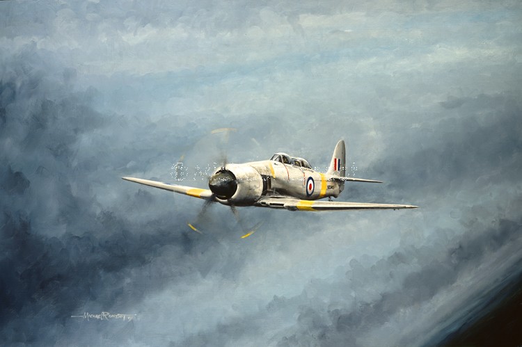 Hawker Sea Fury Testing Times
