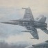 McDonnell Douglas F/A-18 Hornet. TOP COVER PRINT