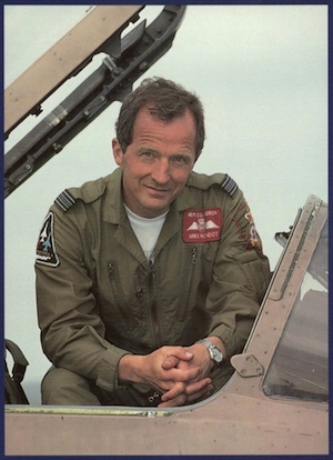 Michael Rondot in Gulf War Jaguar